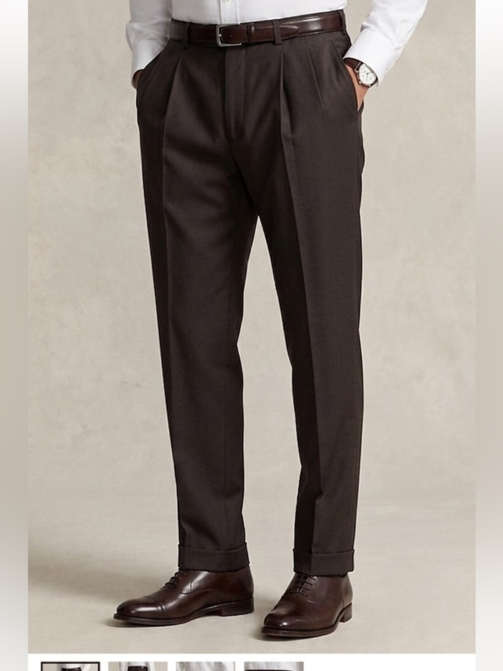 Bill Blass Men's Classic Black Pants